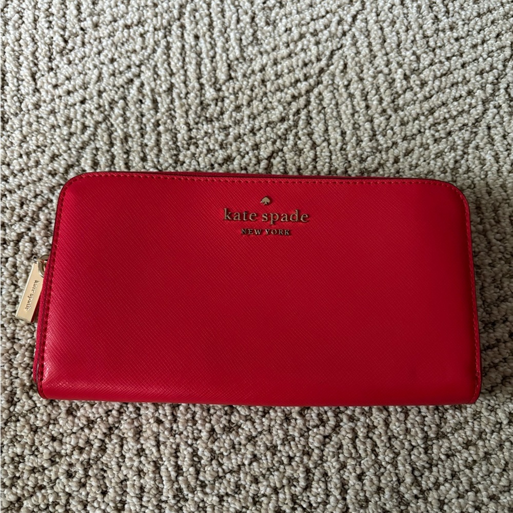 Kate Spade Vibrant Red Wallet